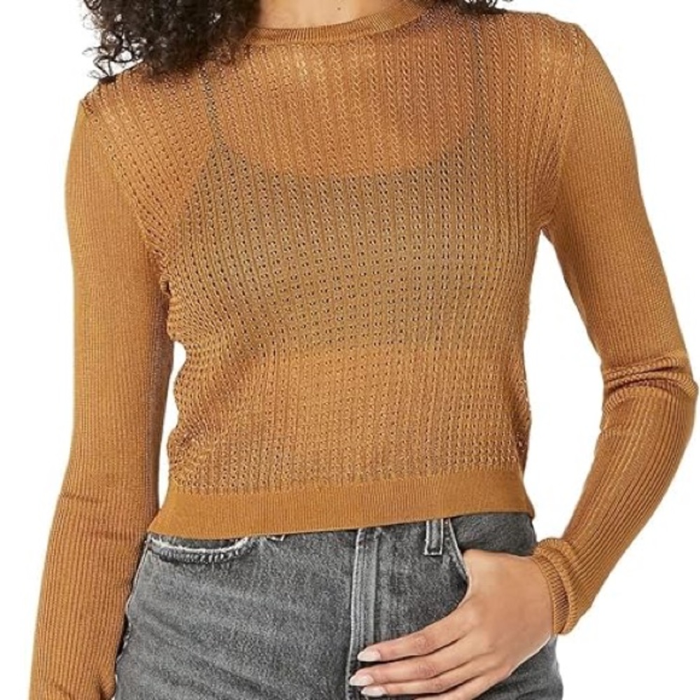 NWT Free People Tiger's Eye H2O Pullover  (S)